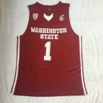 NBA 1 Thompson Washington State Maillot Rouge